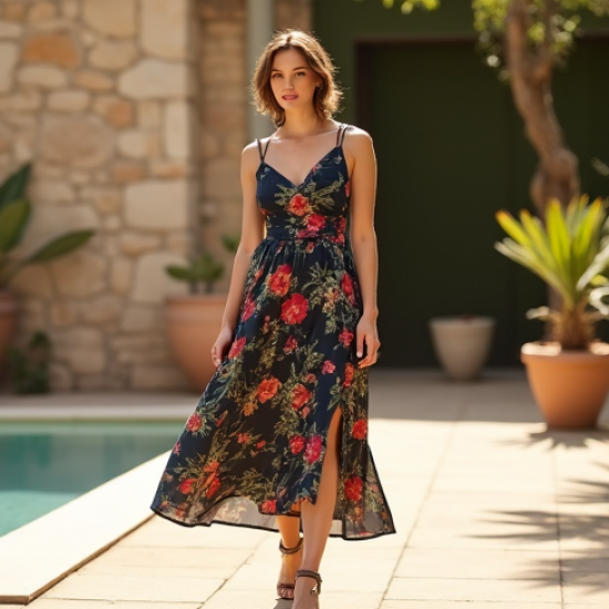 Women A-Line Dress