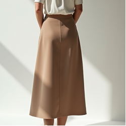 Women Clean Look Skirt