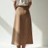 Women Clean Look Skirt