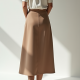 Women Clean Look Skirt