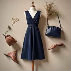 Women Classic Midi Dress