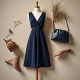 Women Classic Midi Dress