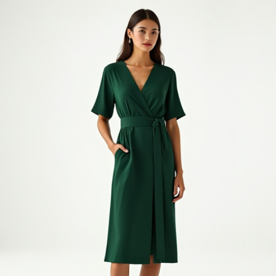 Women Knee Length Dress