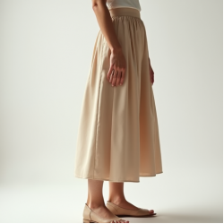 Women Soft Drape Skirt