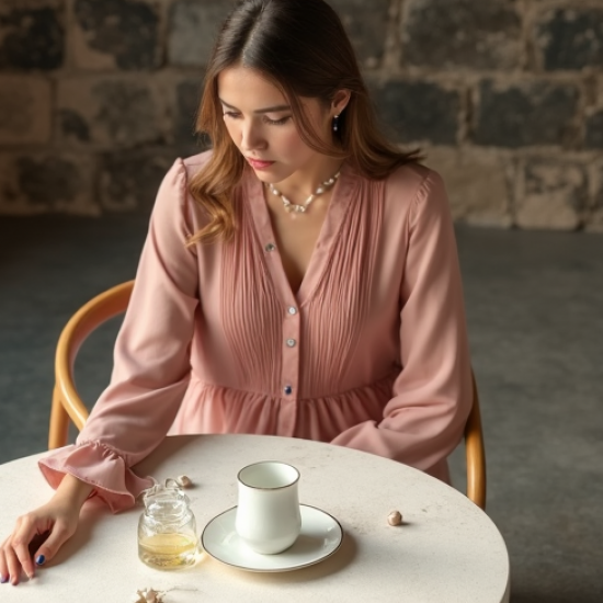 Women Stylish Chiffon Blouse