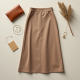 Women Clean Look Skirt