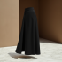 Women Plain Black Skirt