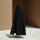 Women Plain Black Skirt