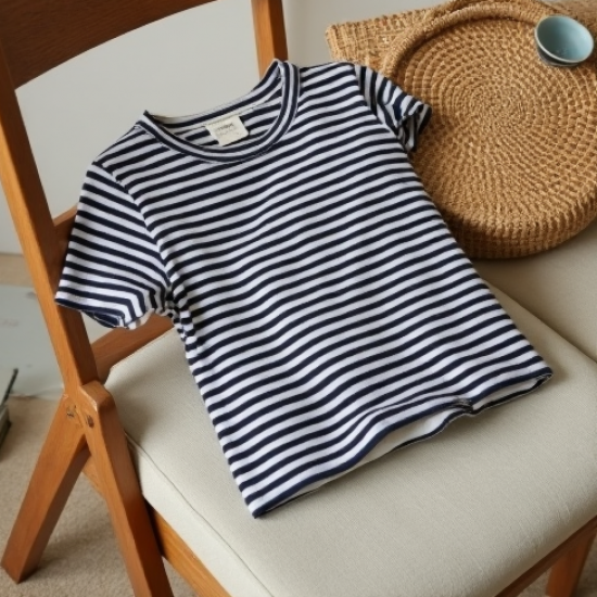 Women Striped Casual T-Shirt