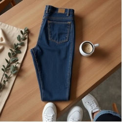 Women Basic Denim Pants