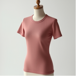 Women Slim Fit Round Neck T-Shirt