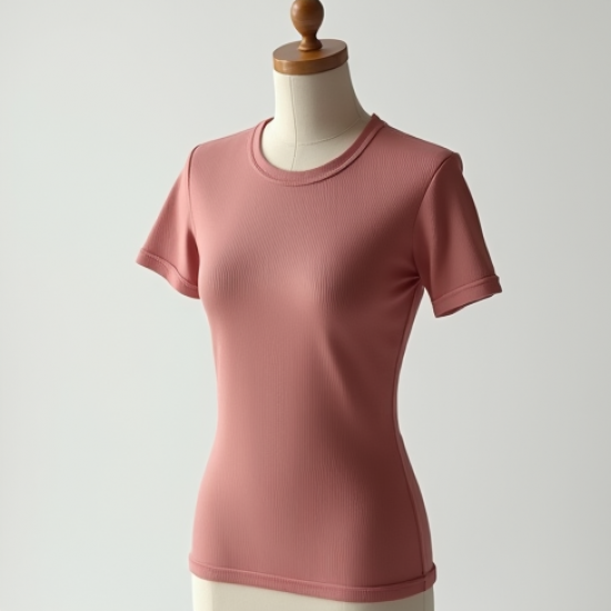 Women Slim Fit Round Neck T-Shirt