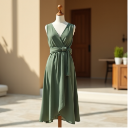 Women Soft Drape Dress