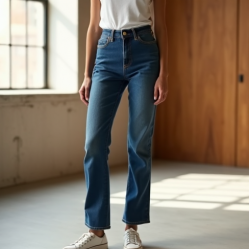 Women Classic Blue Jeans