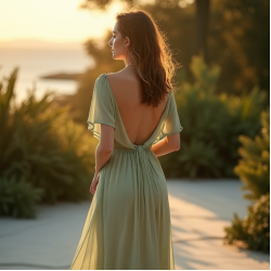Women Soft Flow Dress