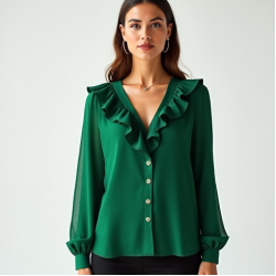 Women Chiffon Blouse