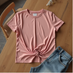 Women Cotton Blend T-Shirt