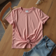 Women Cotton Blend T-Shirt