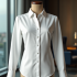 Women White Formal Shirt