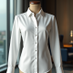 Women White Formal Shirt