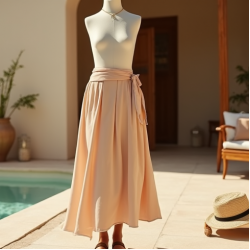 Women Soft Flow Skirt