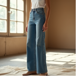 Women Wide Leg Jeans