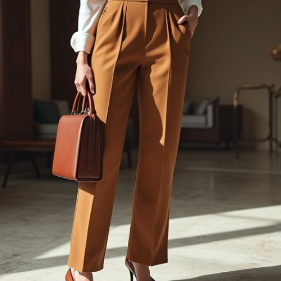 Women Basic Work Pants