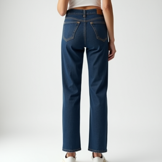 Women Basic Denim Pants