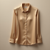Women Button Front Blouse