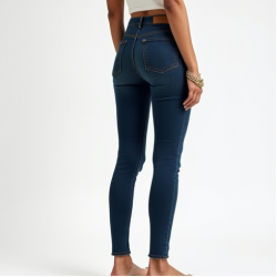 Women High Waist Jeans