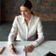 Women Slim Fit Formal Shirt