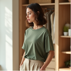 Women Minimal Everyday T-Shirt