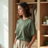 Women Minimal Everyday T-Shirt