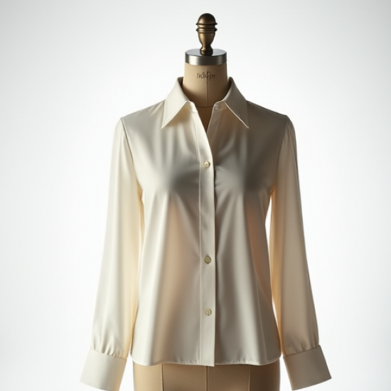 Women Long Sleeve Office Shirt
