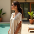 Women Loose Fit Summer T-Shirt
