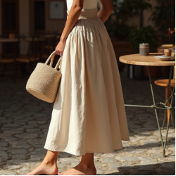Women Relaxed Fit Skirt