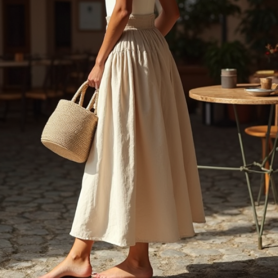 Women Relaxed Fit Skirt
