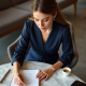 Women Elegant Office Blouse