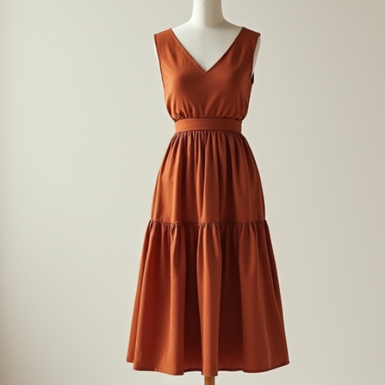 Women Casual Midi Dress
