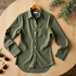 Women Casual Button Down Shirt