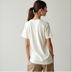 Women Minimal Print T-Shirt