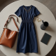 Women Simple Style Dress