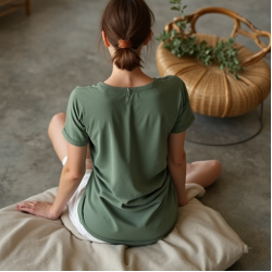 Women Lightweight Cotton Tee