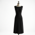 Women Plain Black Dress