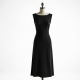 Women Plain Black Dress