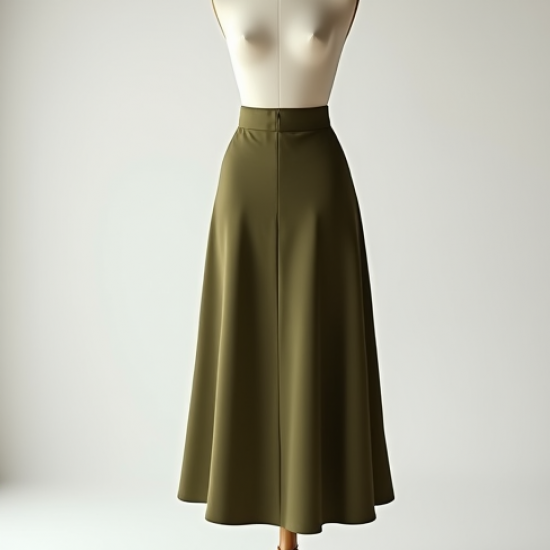 Women Basic Wardrobe Skirt