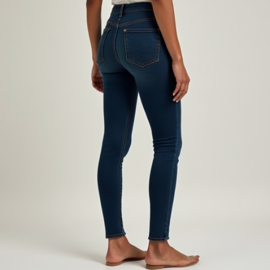 Women High Waist Jeans