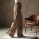 Women Minimal Design Trousers