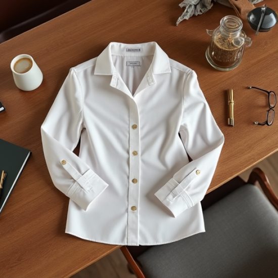 Women Simple Button Shirt