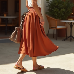 Women Comfortable Daily Skirt